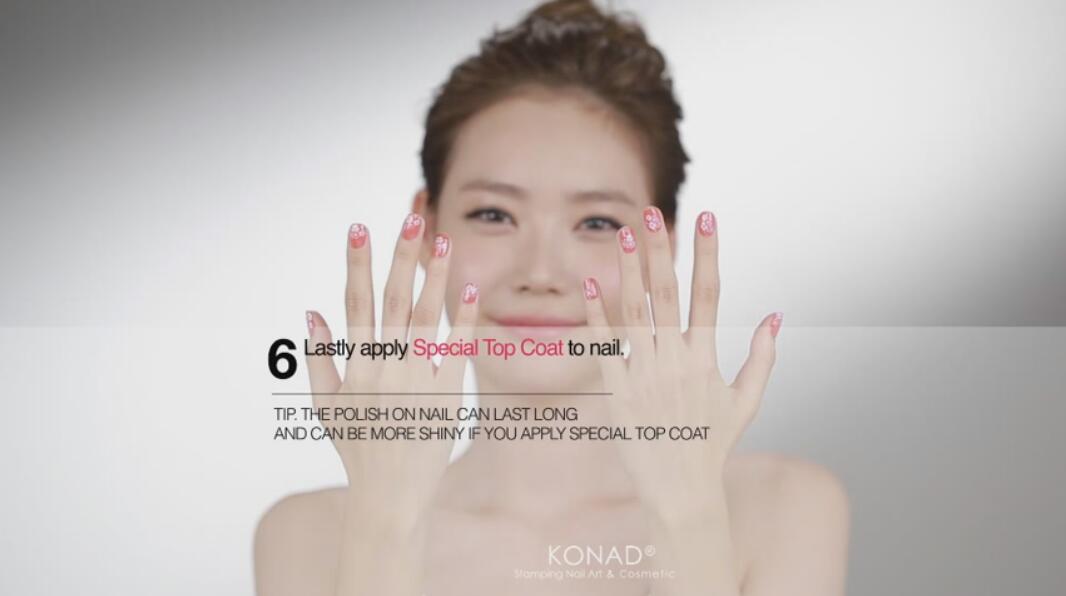 How to use Konad Stamping Nail Art & Nail Polish Instruction (iiistyle.com x LusterBeauty) 