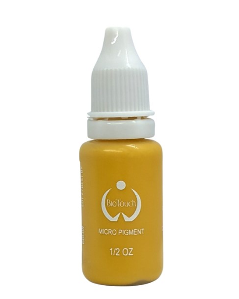 美國 BIOTOUCH 紋眉紋眼線漂唇紋繡眉紋唇改唇色料 15ml 0.5oz (Yellow黃色)