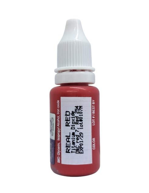 BIOTOUCH Permanent Makeup Micro Pigment Color Cosmetic Tattoo Ink 15ml 0.5oz (Real Red)