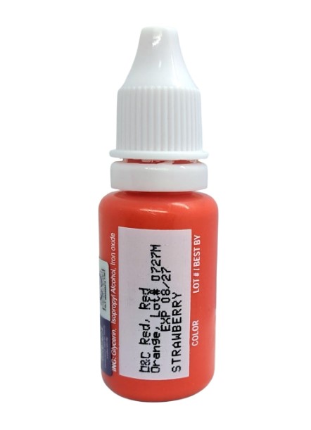 BIOTOUCH Permanent Makeup Micro Pigment Color Cosmetic Tattoo Ink 15ml 0.5oz (Strawberry)