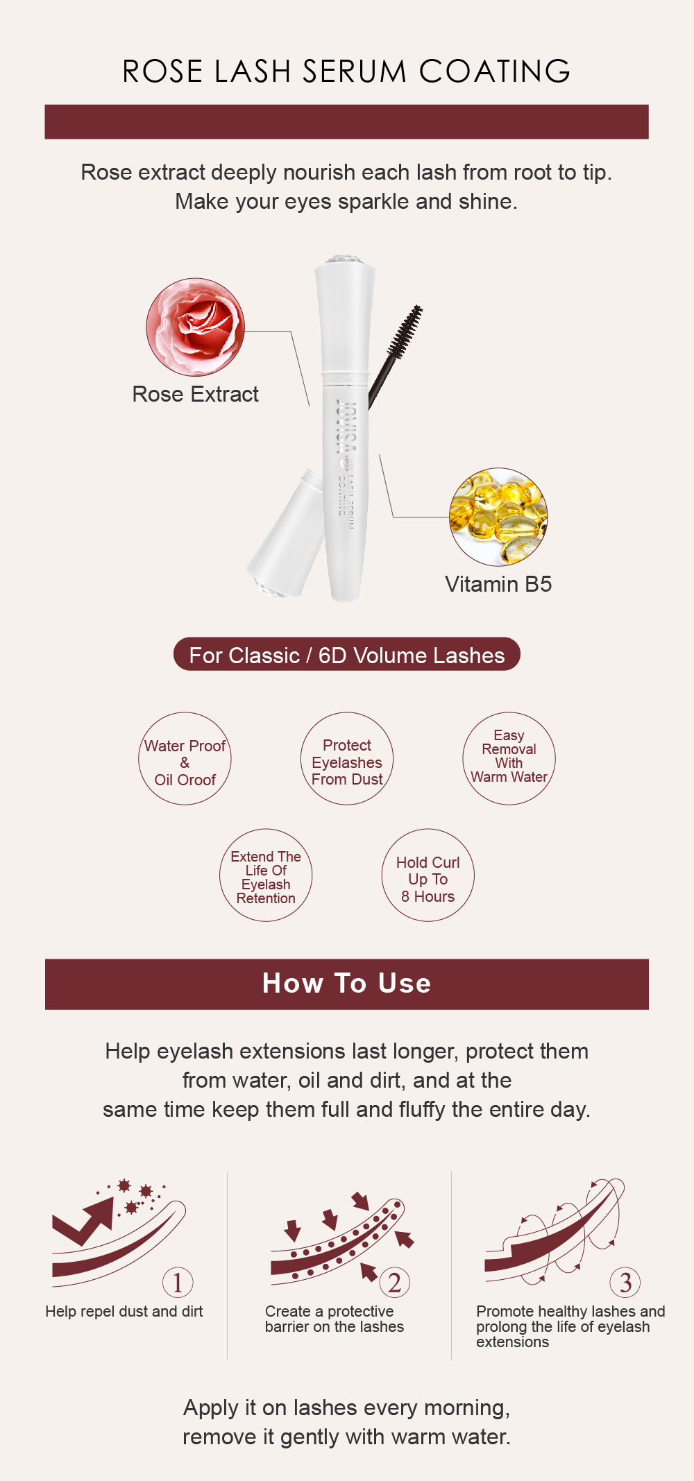 Jovisa 玫瑰精萃雨衣