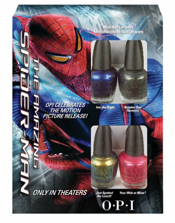O.P.I - O.P.I迷你指甲油系列蜘蛛俠3.75ml X4