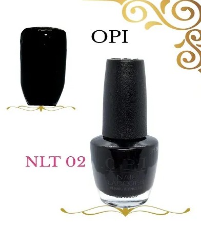 美國 OPI 指甲油 - NLT02 - 黑瑪瑙 15ml