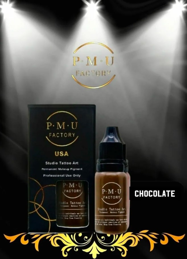 PMU FACTORY 納米色料 色乳 顏色 - 巧克力棕 15ml