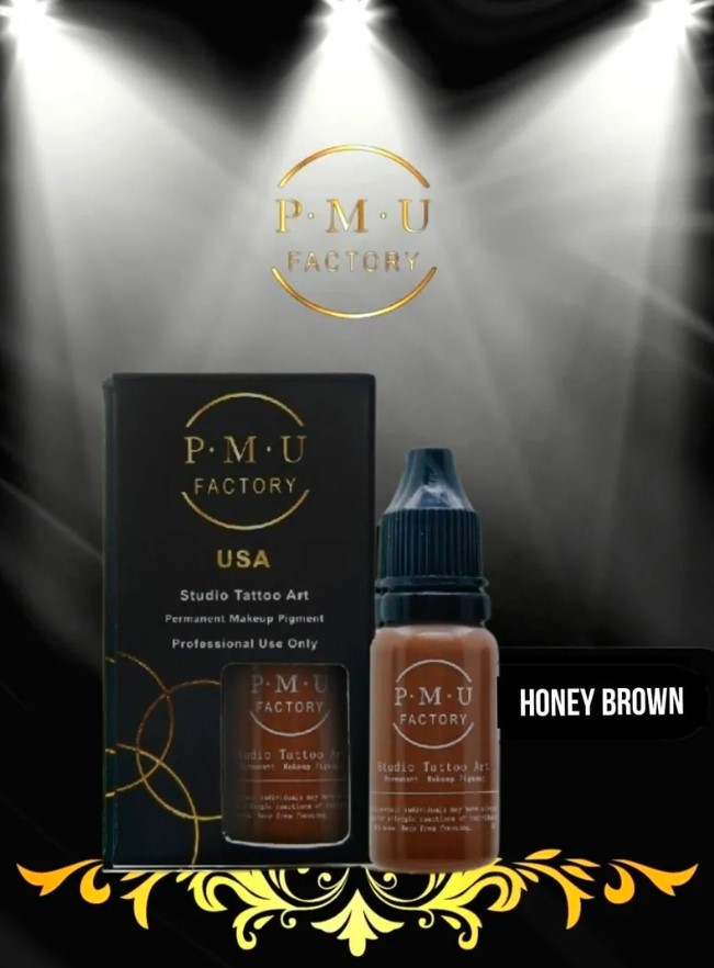 PMU FACTORY 納米色料 色乳 顏色 - 蜜咖啡 15ml