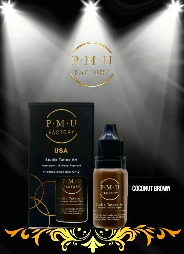 PMU FACTORY 納米色料 色乳 顏色 - 椰棕色 15ml