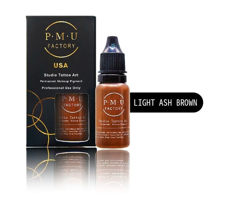 PMU FACTORY 納米色料 色乳 顏色 - 淺灰咖 15ml