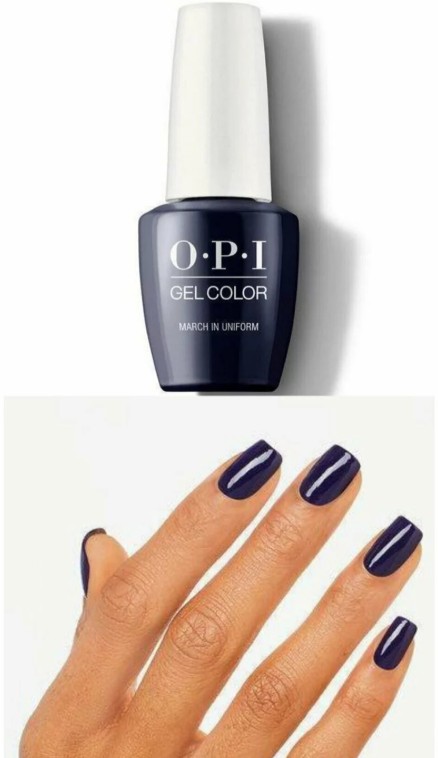 OPI 光療凝膠 HPK04 暗礦藍色 15ml (開封後18個月) (美甲用品)