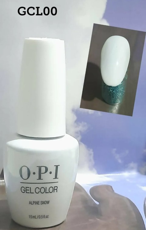 O.P.I - OPI GelColor LED GCL00 光療凝膠 白色 15ml 0.5 fl.oz. (開封後18個月)