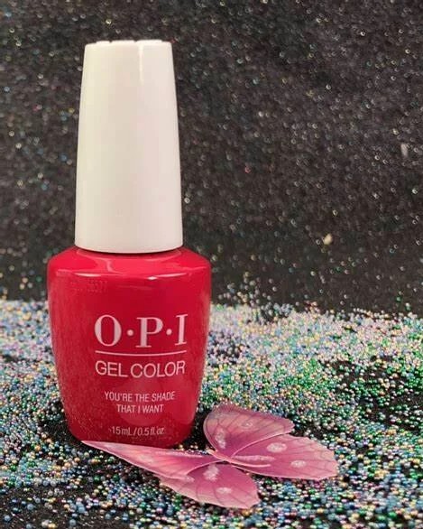 OPI - OPI光療凝膠 GCG50B 螢光粉紅色 15ml (開封後18個月)(美甲用品)