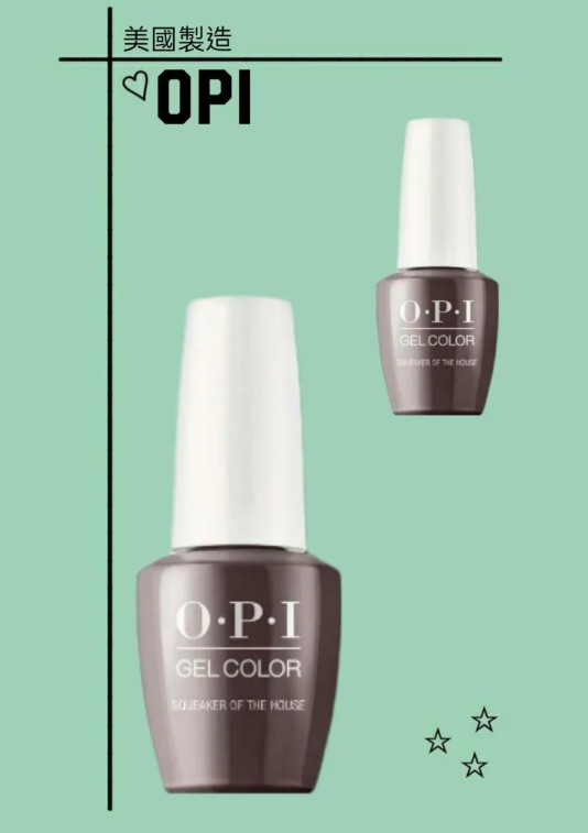 OPI - OPI光療凝膠GCW60 巧克力棕色 15ml (開封後18個月)(美甲用品)