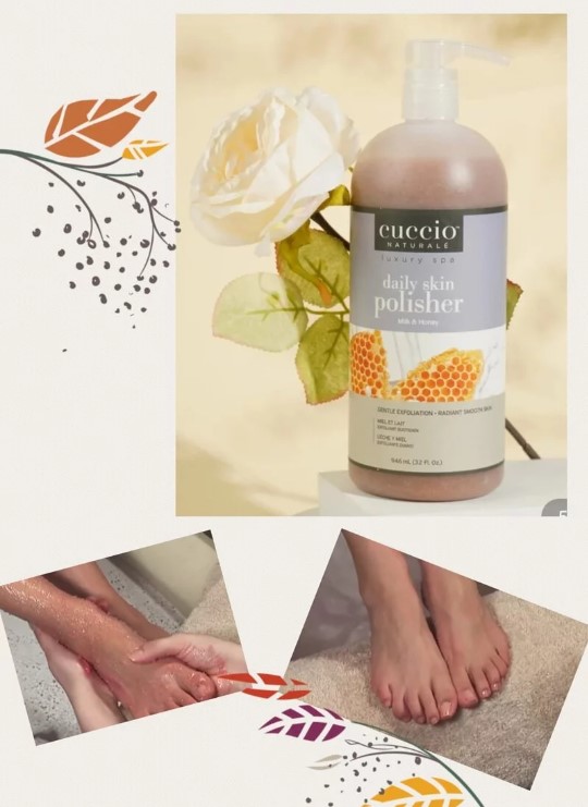 Cuccio C3192 牛奶蜜糖手部身體去角質磨砂凝露 946ml