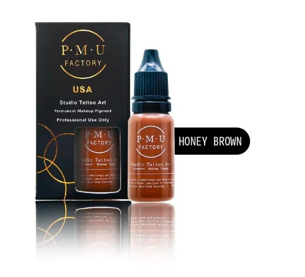 PMU FACTORY 納米色料 色乳 顏色 - 蜜咖啡 15ml