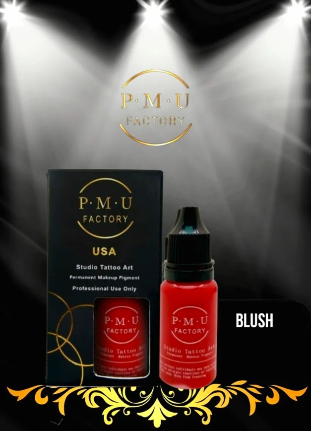 PMU FACTORY 納米色料 色乳 顏色 - 豔紅 15ml