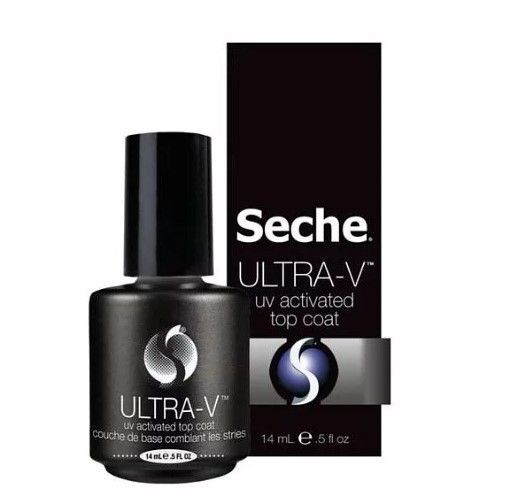 Seche Ultra-V 83142 UV面油 14ml / 0.5oz (開封後36個月)(美甲用品)
