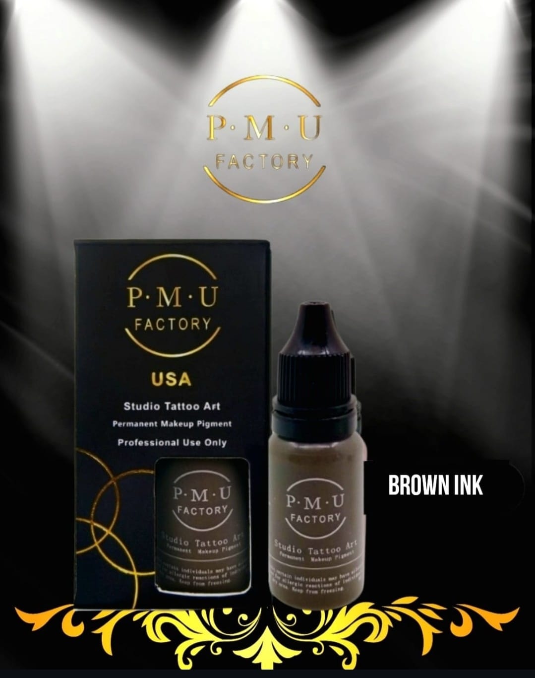 PMU FACTORY 納米色料 色乳 顏色 - 墨啡 15ml