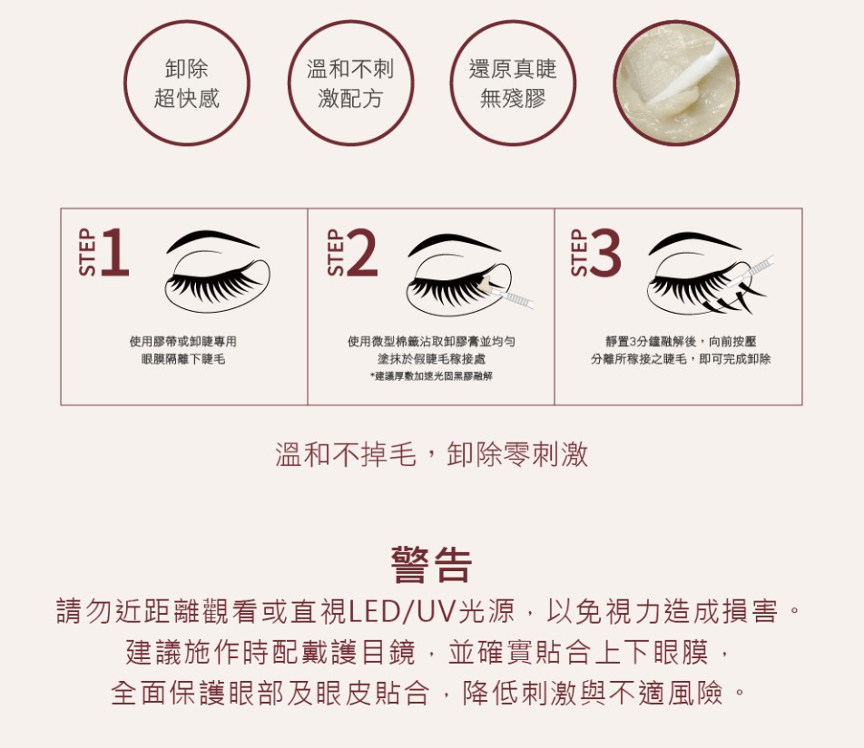 JOVISA 光透卸膠膏 15G