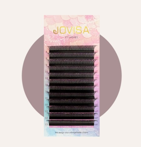 6D 朵毛稼接 -【人魚魅惑0.07】睫毛 D系列▸黑色◂8+9MM