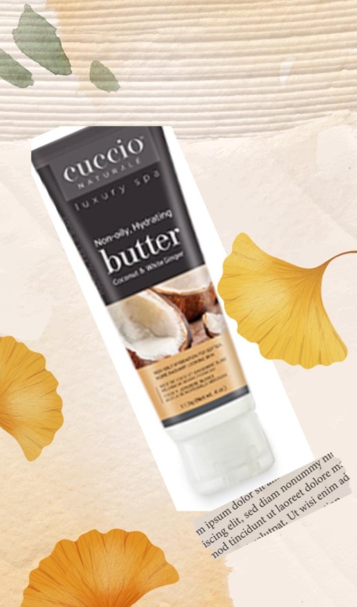 Cuccio C3380 coconut & white ginger Butter Blend 113g /4oz (PAO 36M)