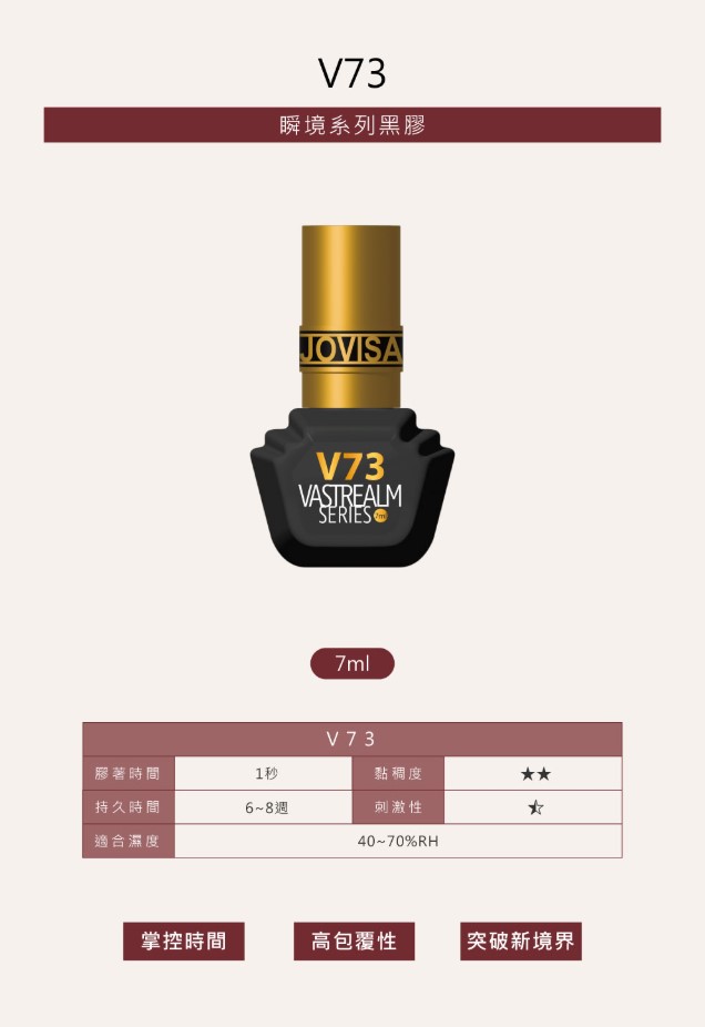 JOVISA 瞬境系列黑膠 V73 - 7ml