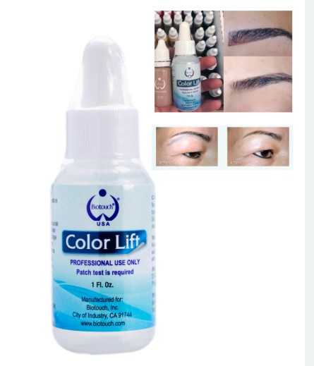 USA Biotouch Color Lift Colorlift 30ml/1oz For Permanent Makeup Tattoo Eye Lips (For our camouflage course student only)