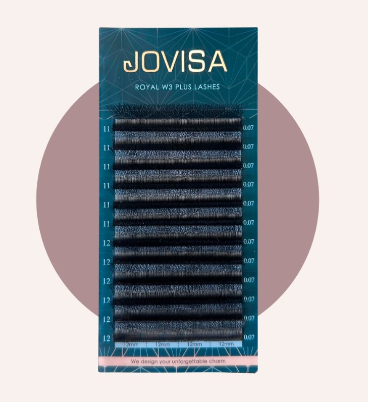 Jovisa W3魅力輕羽 0.07 CC捲度 MIX長度