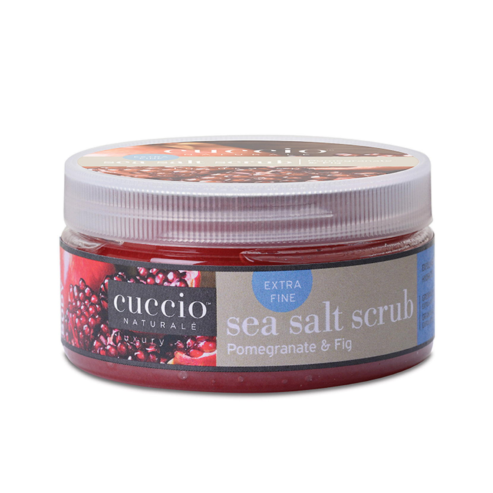 Cuccio C3132 紅石榴無花果海鹽磨砂(幼砂) 237g / 8oz (開封後36個月)