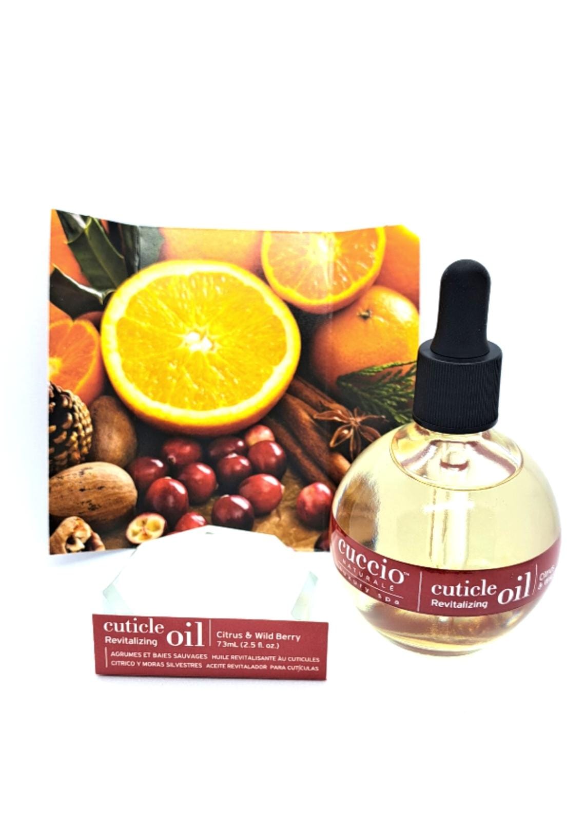 Cuccio C4124 柑橘和野莓角質層指緣油 73ml/2.5oz (開封後36個月)
