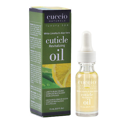 Cuccio C3332 White Limetta & Aloe Vera Cuticle Revitalizer Complex Oil 15ml/0.5oz (PAO36)