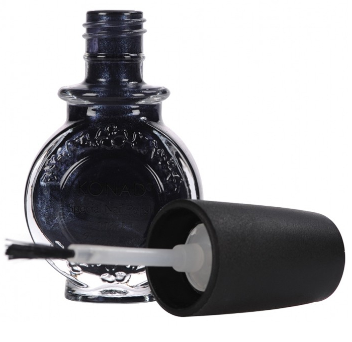 Konad 特別印花油 11ml s24 黑珍珠色 